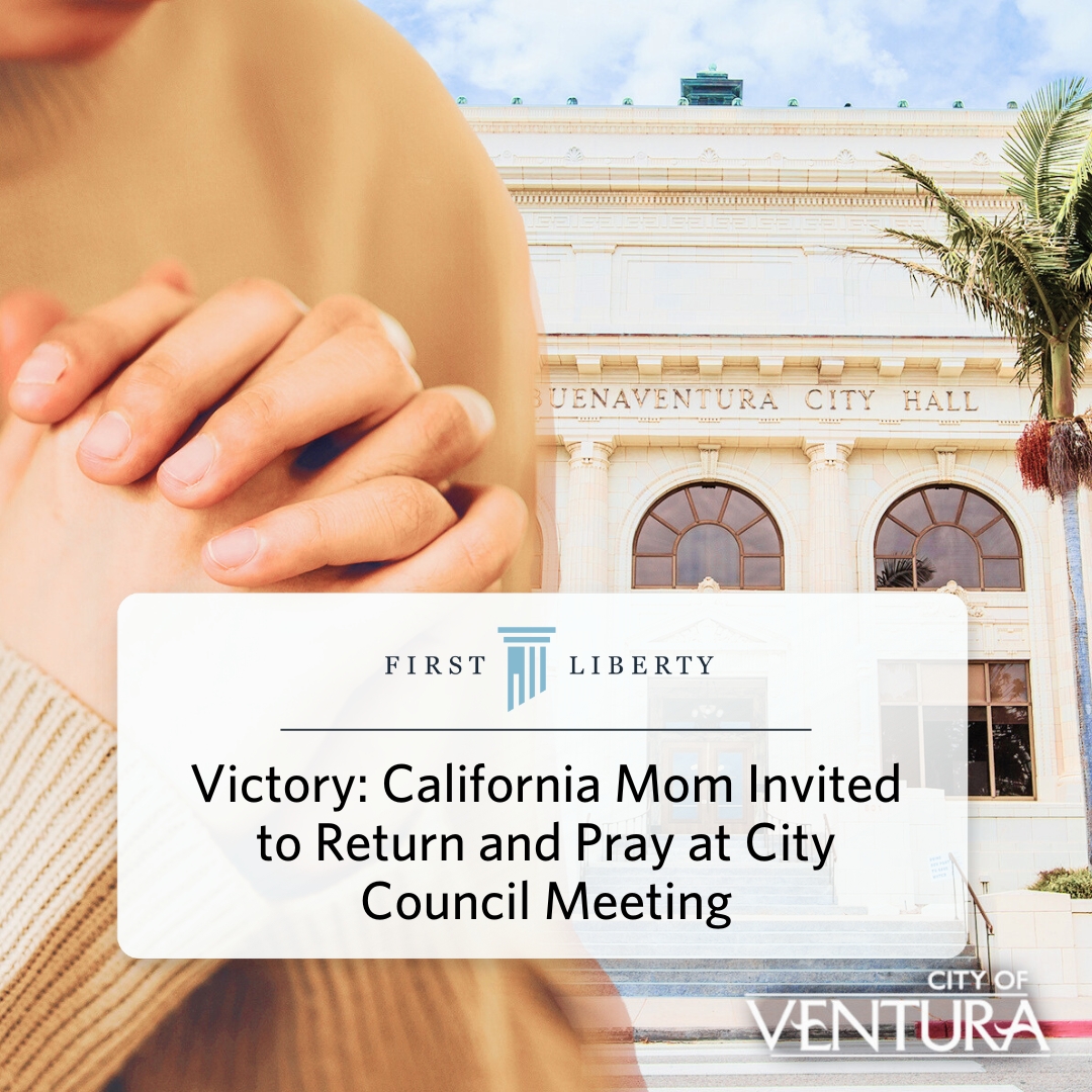 firstliberty_'s tweet image. Major win! Our client Tarin Swain will be able to pray at the next Ventura city council meeting without interruption: bit.ly/3HWreGg
  
#prayer #Ventura #citycouncil #California #win #victory #TarinSwain #news