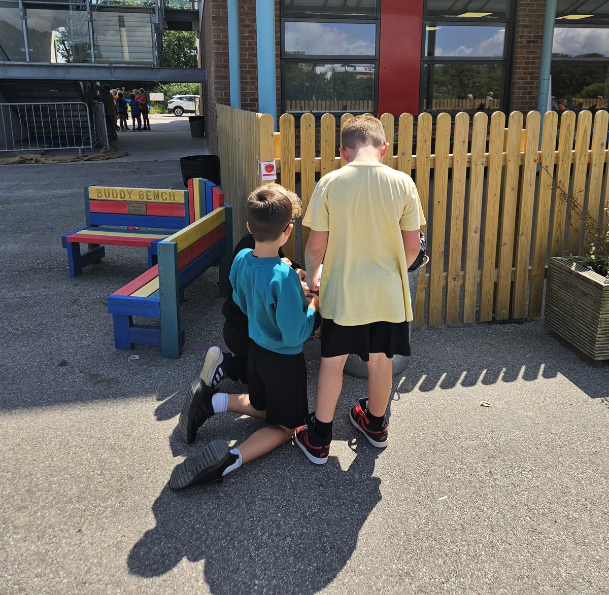 StMattsAcademy's tweet photo. After a fun warm up to become acquainted with the key and symbols, they set out to locate their markers throughout the field and playground. Fantastic work year 3! #TeamStMatts #NSSW2025 #Orienteering https://t.co/hvl8TUfuIJ