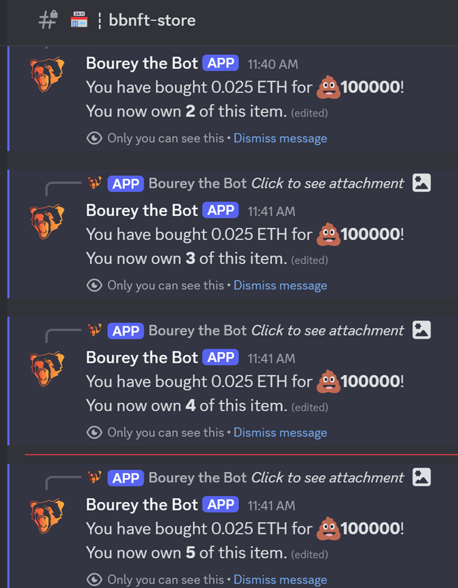 โฏ Captain Alchemist โฏ (@e12o6) on Twitter photo I made my 2nd, 3rd, 4th and 5th ETH claims in the <a href="/bearandbullnft/">The Bear And Bull NFT</a> discord
I luv what <a href="/cryptoequip/">cryptoequip.eth</a> is doing and enjoying 'winning' for once in Web3! I made my 2nd, 3rd, 4th and 5th ETH claims in the <a href="/bearandbullnft/">The Bear And Bull NFT</a> discord
I luv what <a href="/cryptoequip/">cryptoequip.eth</a> is doing and enjoying 'winning' for once in Web3!