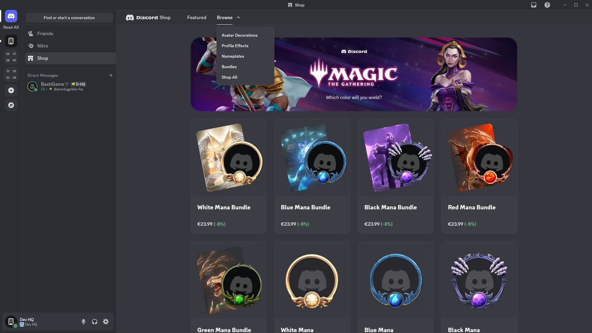 discord_dev_hq's tweet image. 🧪 Shop Index Page Menu 

This adds categories to the store so that you can easily find what you are looking for.

More Information? Link in Bio

All data may change and may no longer be up-to-date 
#Discord #Experiment #DiscordChanges