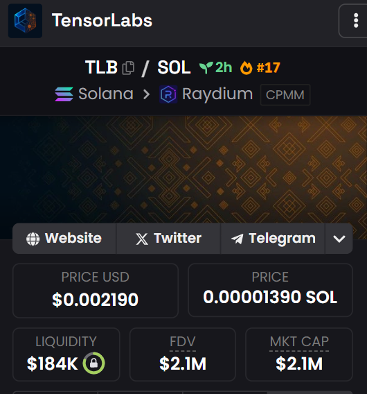 _2NJAYY's tweet photo. @TensorLabsAI / @BuildOnJulia So we Ready?

$TLB looks ready to send

PEJALXmiYFq6biPkNDuEyFg8B4pwX8hAyesL86qKPwL

info:- TensorLabs AI builds open-source AI tools for blockchain. Romeo, their flagship AI assistant, simplifies dApp dev with instant web app creation, mobile IDE, Solana/EVM support, and privacy-first design. Powered by unique Swarm AI and Julia OS integration, it’s enterprise-ready.