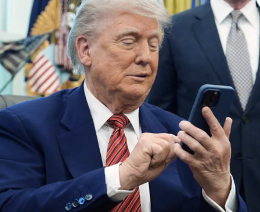 G7 leaders are set to “pair off” and develop a de-escalation plan. It’s a key moment, that all hinges on whether the head of state matched with Trump is strong enough to wrestle the phone out of his hand