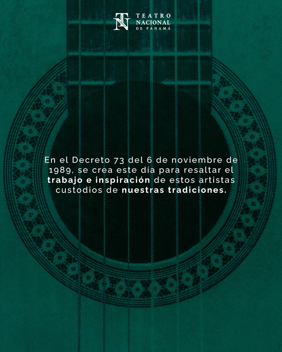 Hoy celebramos a los artistas de la Décima.

¡Gracias a esos hombres y mujeres que, con su voz y canto, han dado grandes aportes a nuestro folklore!

¡Gracias por su esfuerzo y su talento!