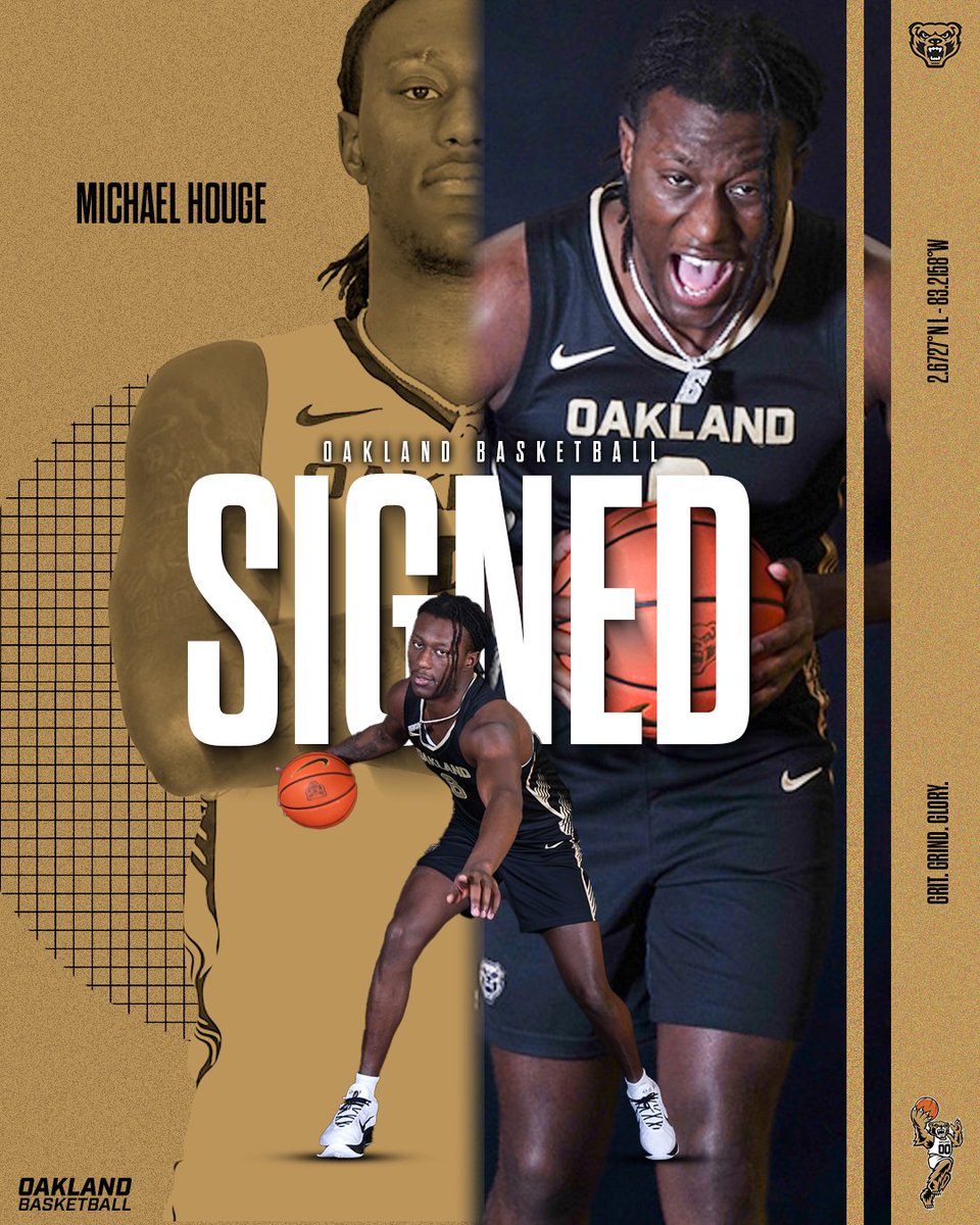 OaklandMBB's tweet image. Officially signed!
Welcome Michael to the squad!🐻