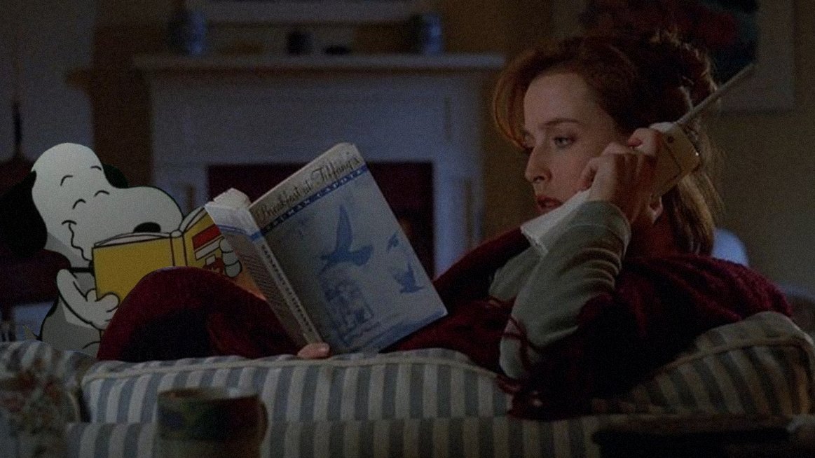 snoopy in the x-files