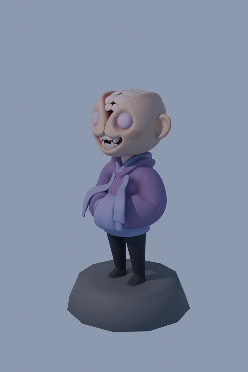 chilli_flake's tweet image. Chibi version of my avatar
#art #3dmodeling #3d #monster #chibi #avatar