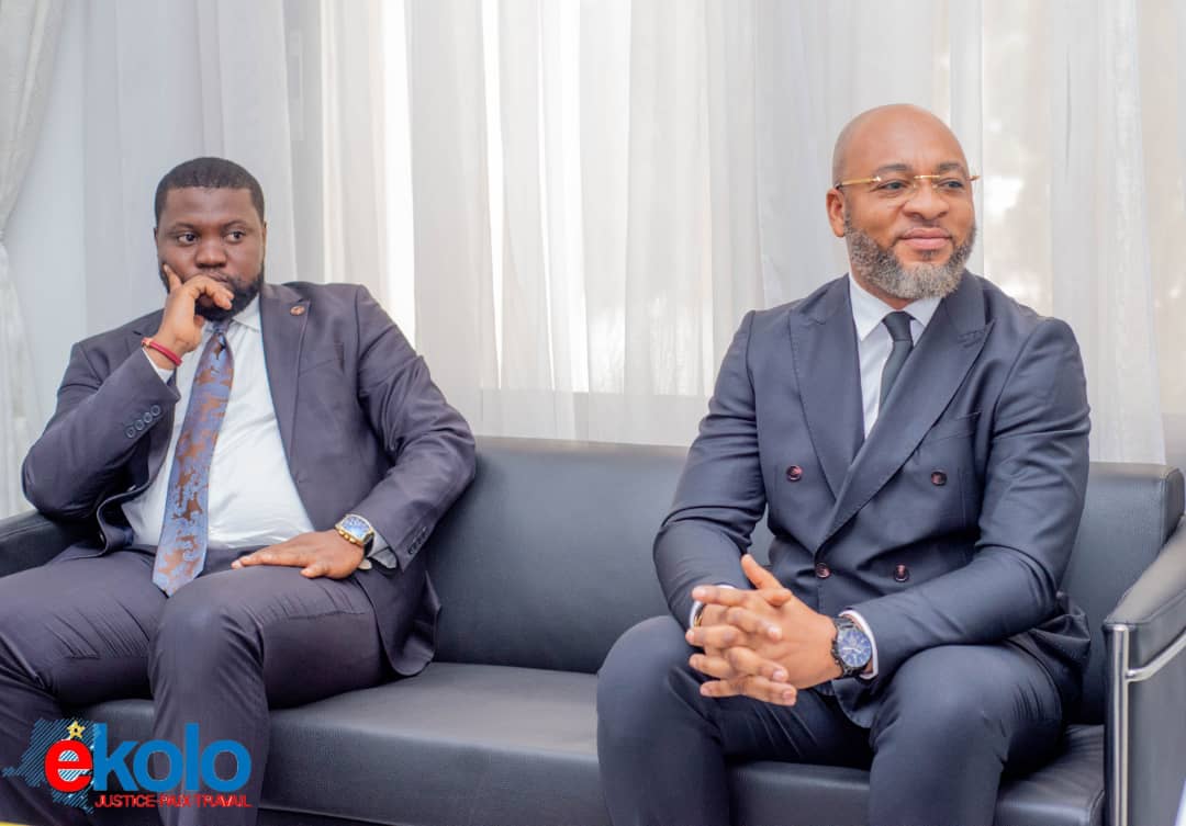 Camp de la patrie, Cohésion nationale. Ekolo chez le Président <a href="/MartinFayulu/">Martin Fayulu</a> ce  lundi 16 juin 2025.