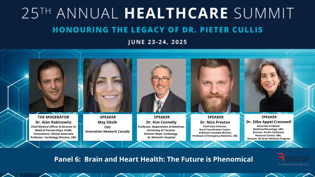 🧠❤️ Brain &amp; Heart Health: The Future is Phenomenal - 1 week away - save your seat 👉 healthcaresummit.ca

Join top experts at #HCS25 as they dive into phenomics, longevity, and the tech transforming cardiac &amp; neuro care.

#longevitysummit #hearthealth #BrainHealth