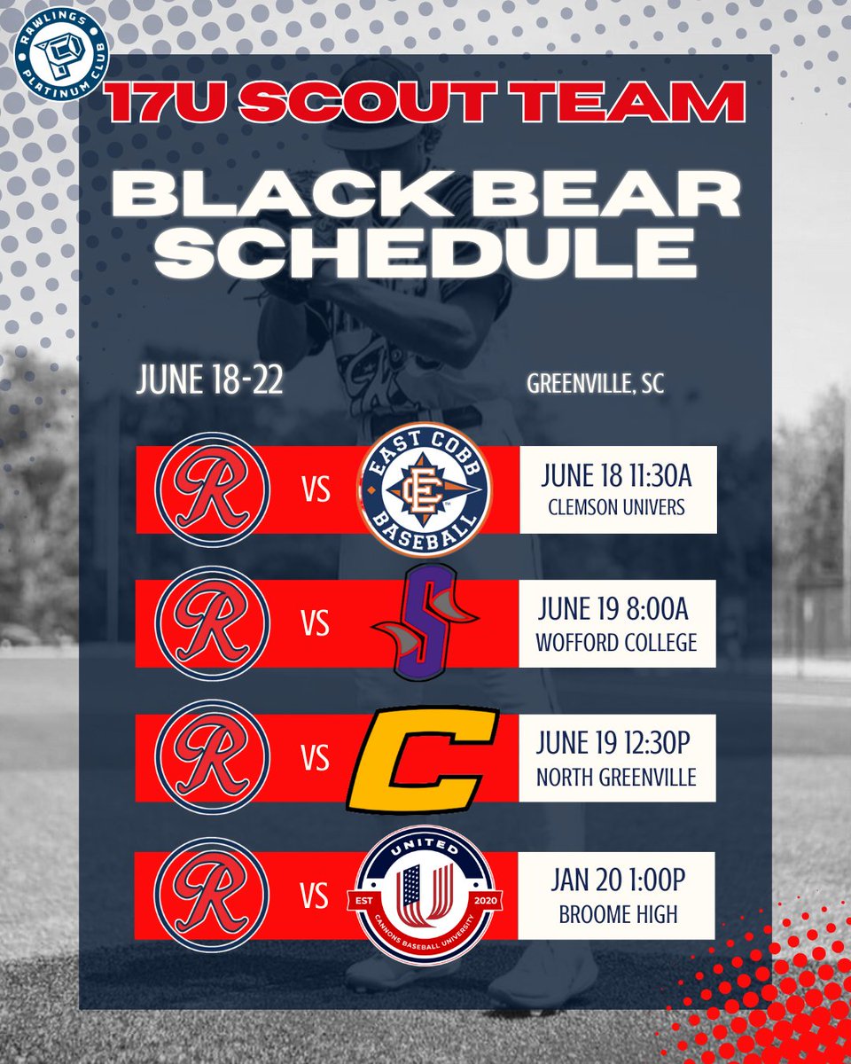 Coaches, come out and get eyes on some uncommitted 2026 talent. Pitching Rotation coming soon!