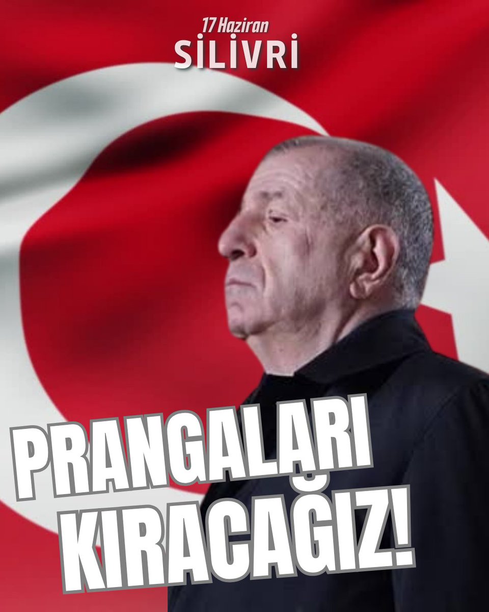Sözün özü.
Benim seçme Hakkımı  Öcalan ile açılım süreci yüzünden 5 aydır Rehin tuttular. 
Sadece Ümit Özdağ'ı degil oy veren 2.29% u  hukuksuzca rehin  aldılar
Artık yeter.
#PrangalarıKıracağız
HOCAMIZI alacağız