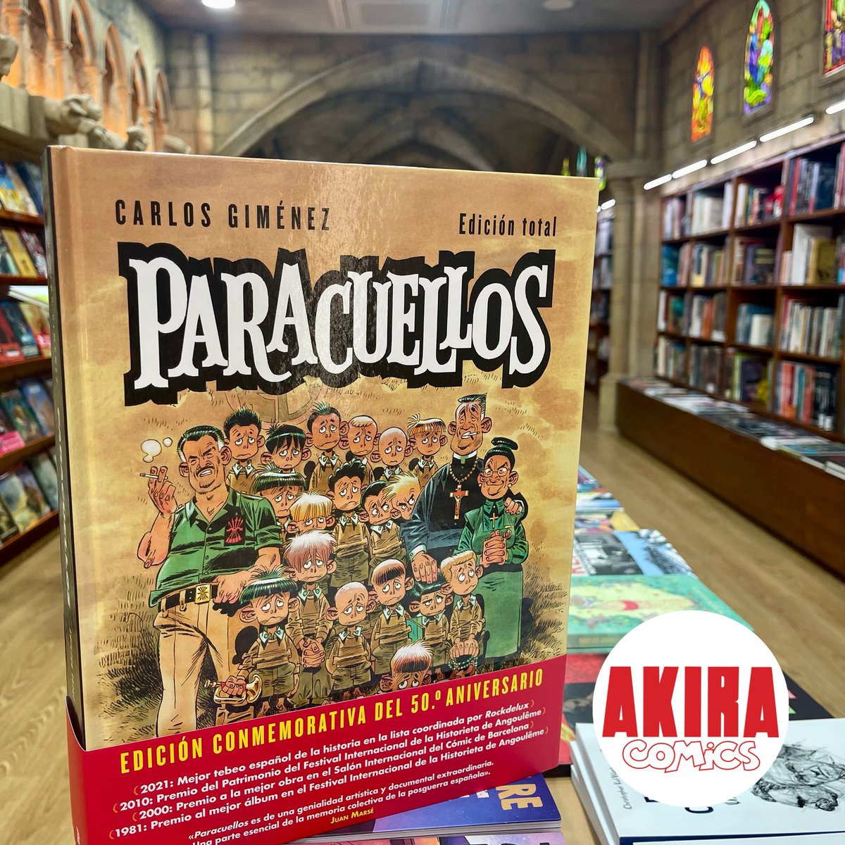 Akira Comics (@akira_comics) on Twitter photo 📆 El jueves podremos disfrutar de esta edición sencillamente maravillosa (y completa) de uno de los más grandes comics y autores de nuestra historia:
"Paracuellos" de Carlos Giménez.
(Cortesía de <a href="/ReservoirBooks/">Reservoir Books</a> ) 📆 El jueves podremos disfrutar de esta edición sencillamente maravillosa (y completa) de uno de los más grandes comics y autores de nuestra historia:
"Paracuellos" de Carlos Giménez.
(Cortesía de <a href="/ReservoirBooks/">Reservoir Books</a> )