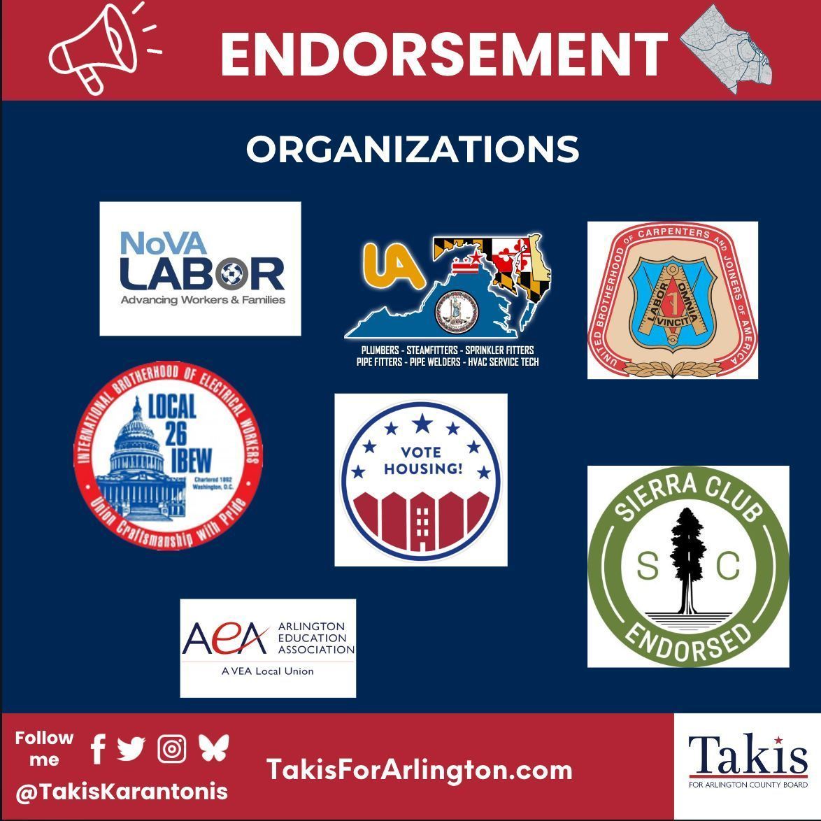Grateful to the organizations and unions whose support has been vital to this campaign. Your dedication and partnership have been instrumental, and I’m proud to work alongside such a committed team!