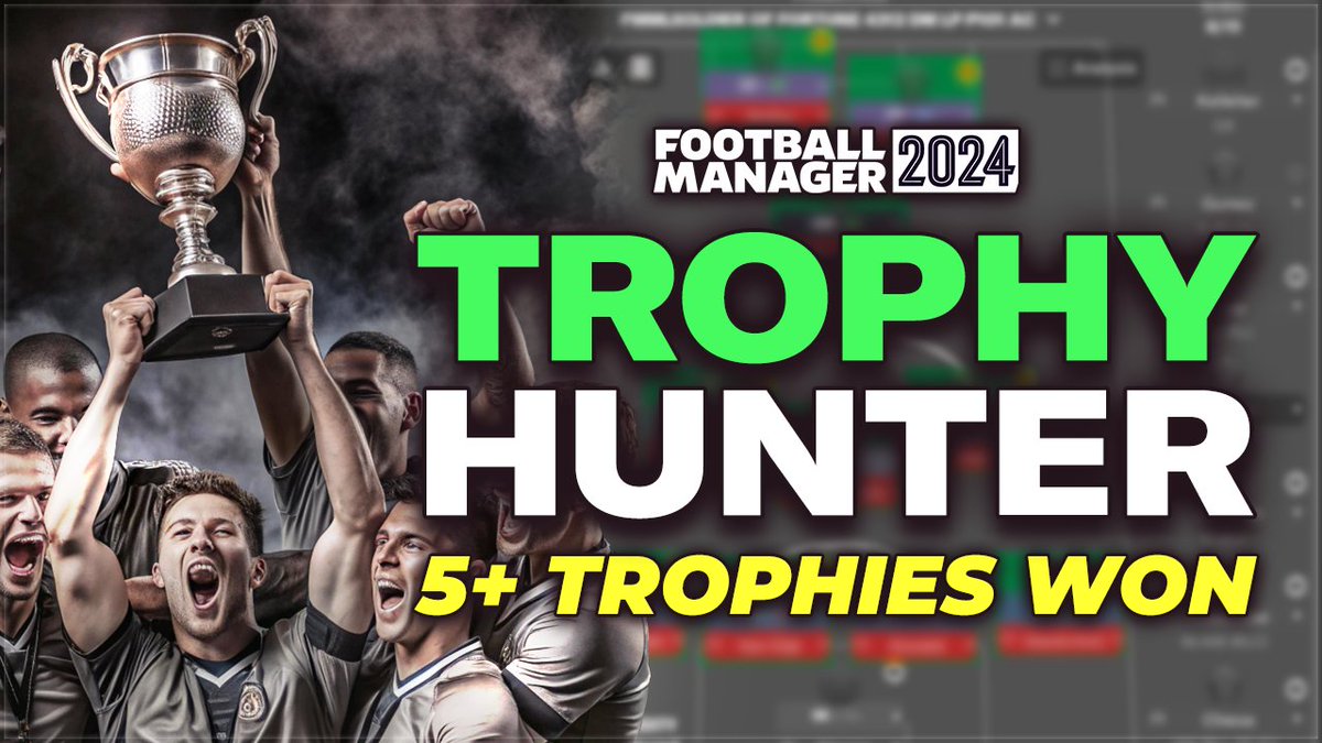 fmscout's tweet image. Is this the ULTIMATE trophy hunting tactic? 👀🏆
@JoshDxly looks at an INSANELY good FM24 tactic created by Knap that dominates in testing winning TONS of trophies! 🤩🚀
Get this tested on your save ASAP! 🤯🙌
youtube.com/watch?v=V4oHQL…