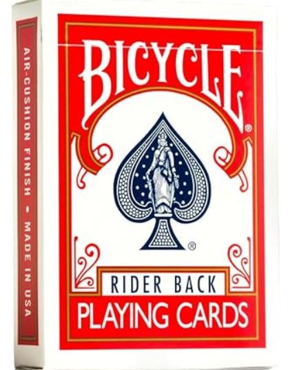Bicycle Rider Back Index Playing Cards $1 via Woot (Amazon Prime Eligible). ow.ly/8P8850Wajxm