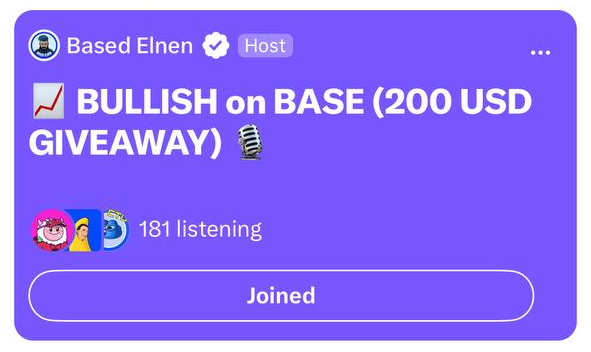 First off all, massive shout out to everyone building on @Base! 🫡 You have my full support, always.

Fam, I want you to remember two things:

1) Do something for Base every single day.
Show up. Be active in your favorite community. Push solid content. Share ideas on CT or TG.