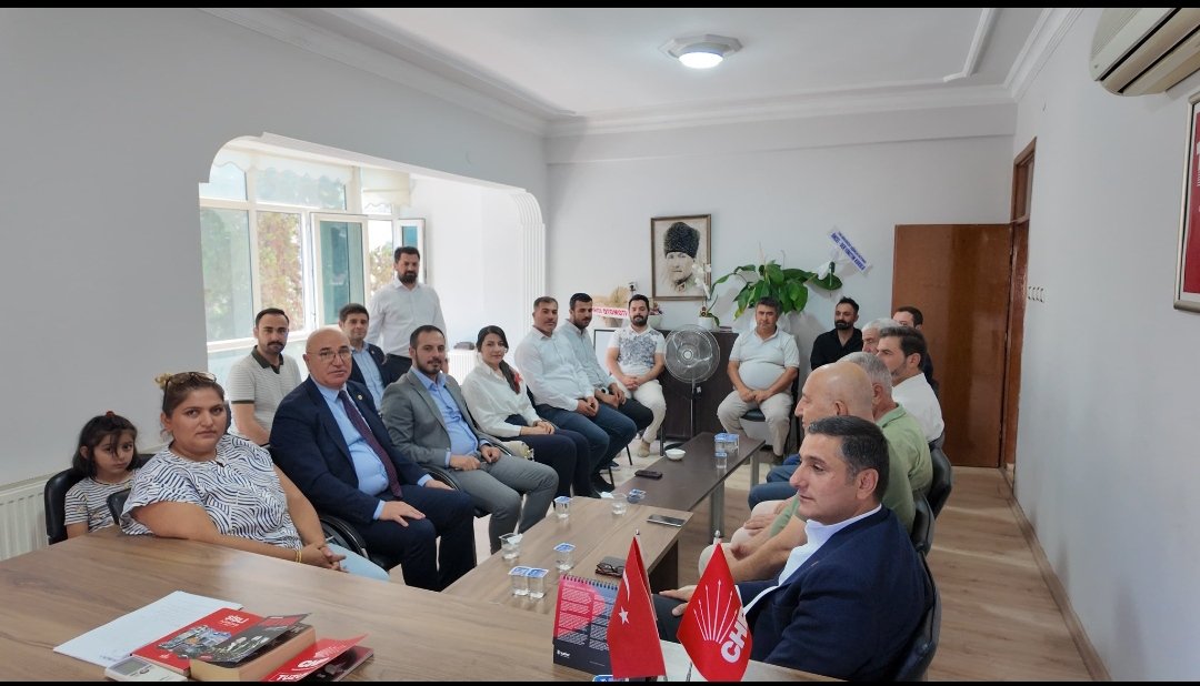 CHP Haliliye İlçe Başkanlığımızdayız!