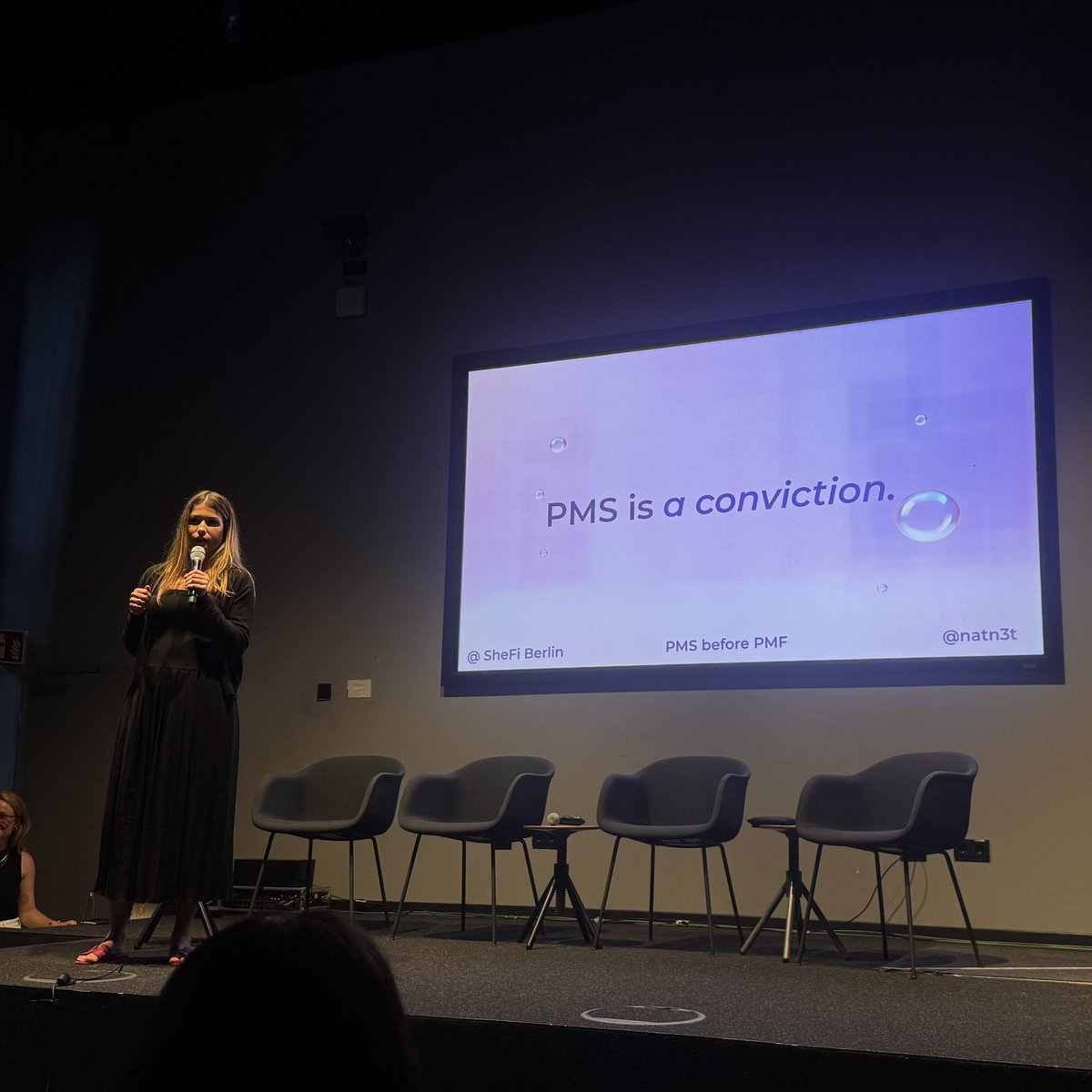 Scared of being a crypto bro? Fear not! <a href="/natn3t/">Natnet 🦣</a> speaking on the “PMS” space - pre magic stage - the experience of being at a crossroads, unsure of the destination, especially as a non technical person moving to personal market fit // <a href="/celestia/">Celestia 🦣</a> , you got a keeper! // <a href="/shefiorg/">shefi.eth (💫,💫)</a>