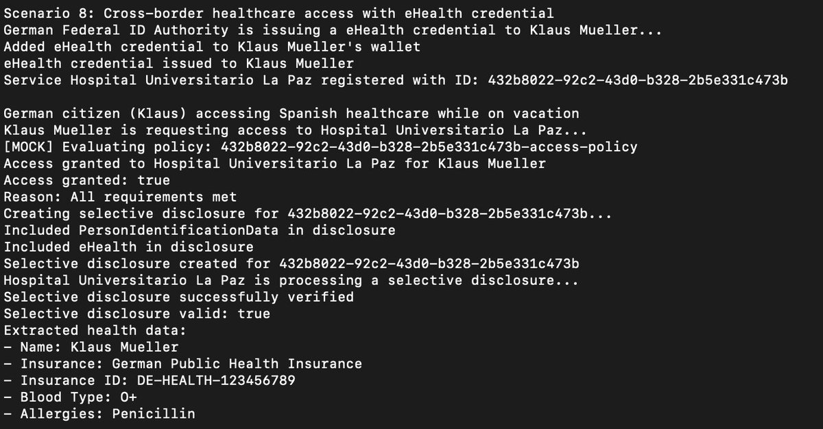 Vagabondappio's tweet image. Vagabond FUSE wallet on XRPL just nailed 11 eIDAS-2 use-cases: cross-border auth/payments, age ID &amp;amp; signatures, digital € issuance, tokenised creds, privacy-safe e-voting + more.  

One solution, zero borders. #XRPL #eIDAS -  Fees payable with $VGB 

testnet.xrpl.org/transactions/F…