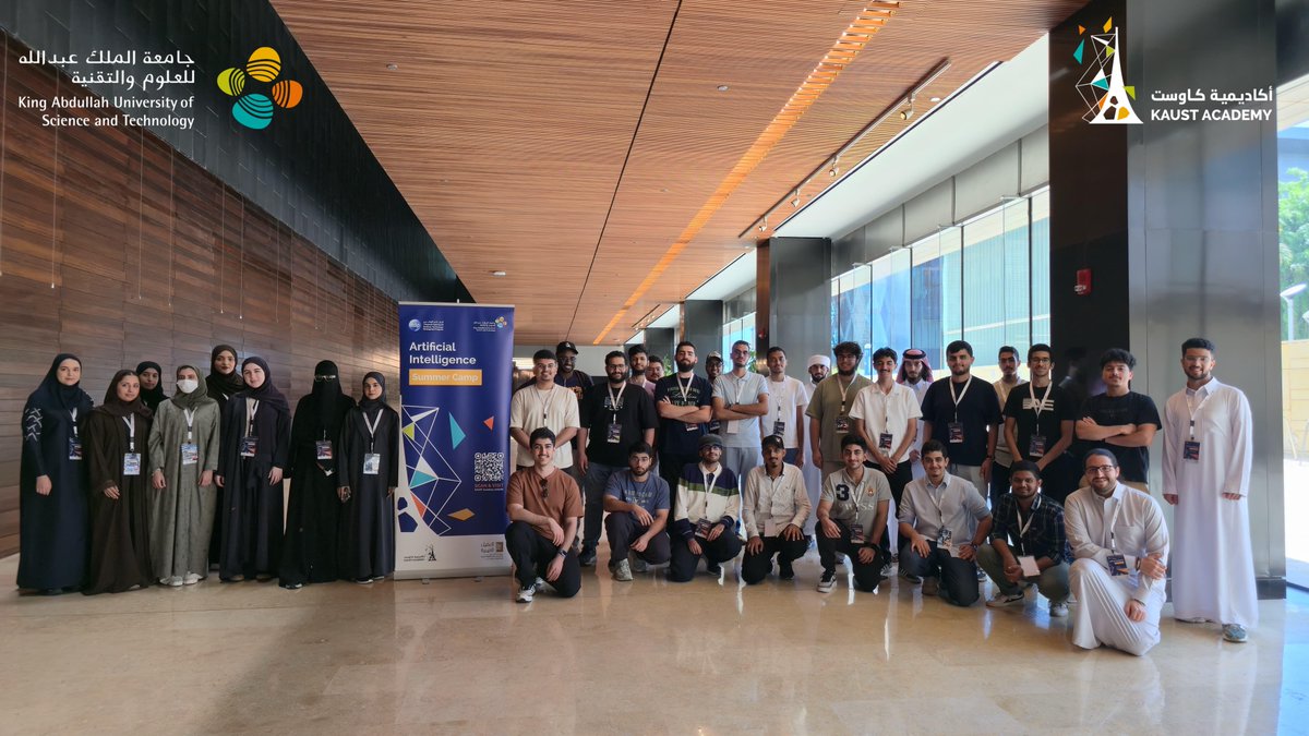 هل تخيّلت يومًا أن تصبح من صُنّاع المستقبل في الذكاء الاصطناعي؟

 انطلق برنامج الذكاء الاصطناعي الصيفي في كاوست بمشاركة 60 متدربًا موهوبًا، سيخوضون تجربة تدريبية مكثفة تمتد لـ 8 أسابيع داخل واحدة من أقوى بيئات البحث العلمي في العالم.

سيتعلم المشاركون كيف يفكر الذكاء الاصطناعي،