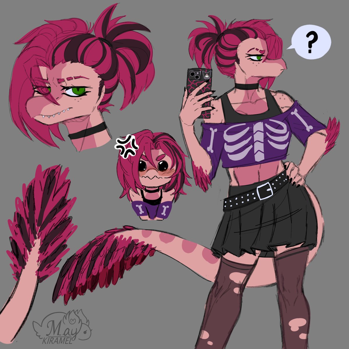 🎨May- kiramel🍥 (@may_kiramel) on Twitter photo Rebecca Redesign!!❤️🔥
A friend asked me to draw my own version of Rebecca's redesign. It was fun :3 
#devlog #Snootgame #IWaniHugthatGator Rebecca Redesign!!❤️🔥
A friend asked me to draw my own version of Rebecca's redesign. It was fun :3 
#devlog #Snootgame #IWaniHugthatGator
