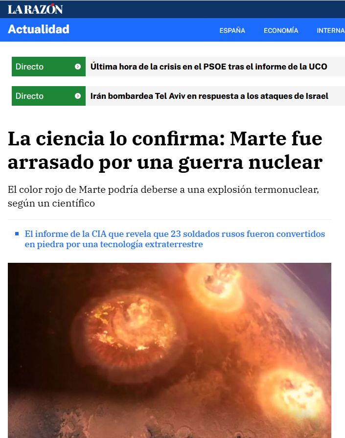 Asociación Valenciana de Astronomía 😷🔭 (@astroava) on Twitter photo Vergonzoso es poco. ¿La ciencia o la ciencia-ficción? Vergonzoso es poco. ¿La ciencia o la ciencia-ficción?
