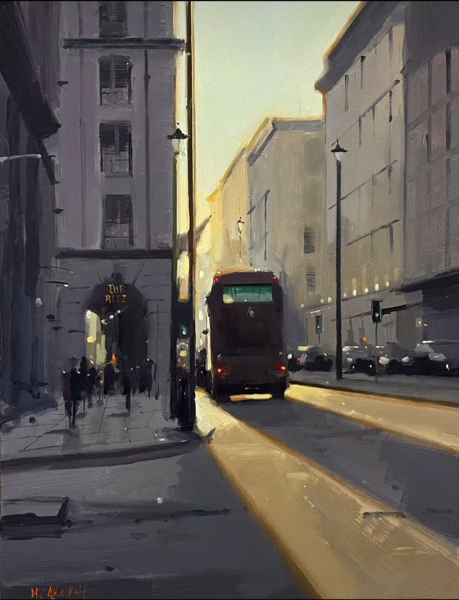 Good evening! This week's theme is London Sun ☀️
------
'Early Evening, The Ritz Hotel, London' (2024) by Michael John Ashcroft
michaeljohnashcroft.com
