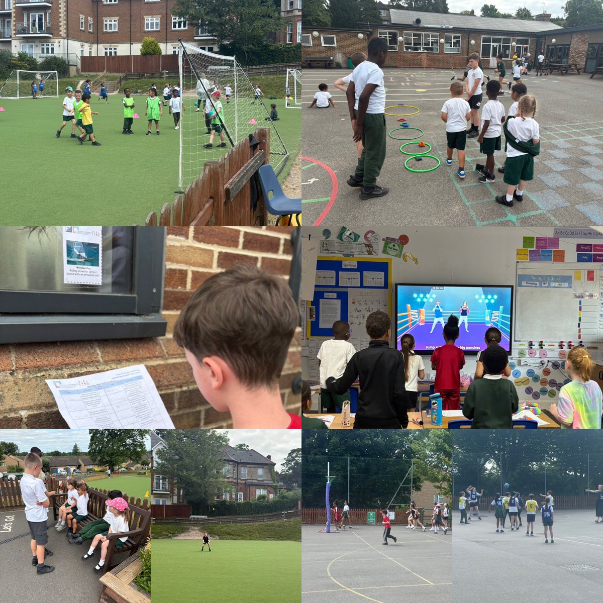 Lots of fun on day 1 of St Peter’s sports week ! <a href="/GreenshawTrust/">Greenshaw Learning Trust</a>