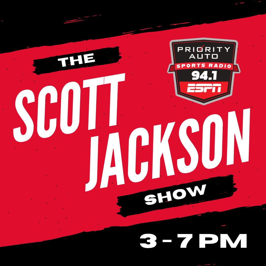 Monday (6/16) on Priority Auto Sports Radio 94.1.
- The Scott Jackson Show, 3pm
- The NBA Finals, Game 5
Indiana Pacers at Oklahoma City Thunder, 7:30pm