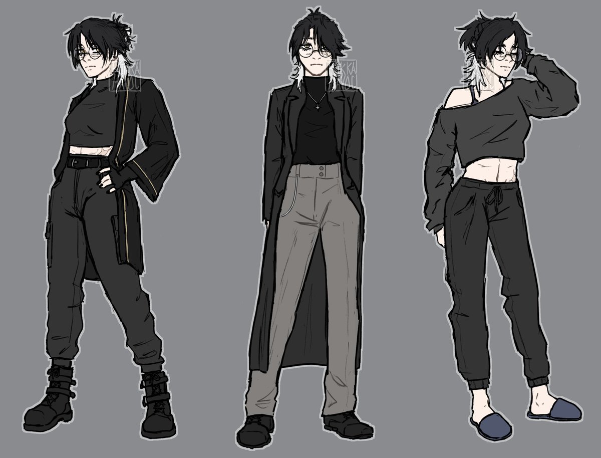 majopandaa's tweet photo. Outfits outfits outfits 
#art #digitalart #oc #ocart https://t.co/cxU4nsqxX7