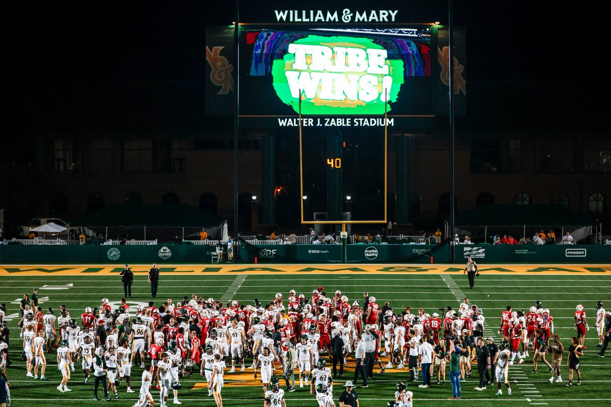 William & Mary Tribe Football (@wmtribefootball) on Twitter photo ✅ four straight winning seasons
✅ appeared in the top 10 three straight seasons
✅ earned a national ranking during the last four seasons
🎟️ tribeathletics.com/fbtickets
#GoTribe ✅ four straight winning seasons
✅ appeared in the top 10 three straight seasons
✅ earned a national ranking during the last four seasons
🎟️ tribeathletics.com/fbtickets
#GoTribe