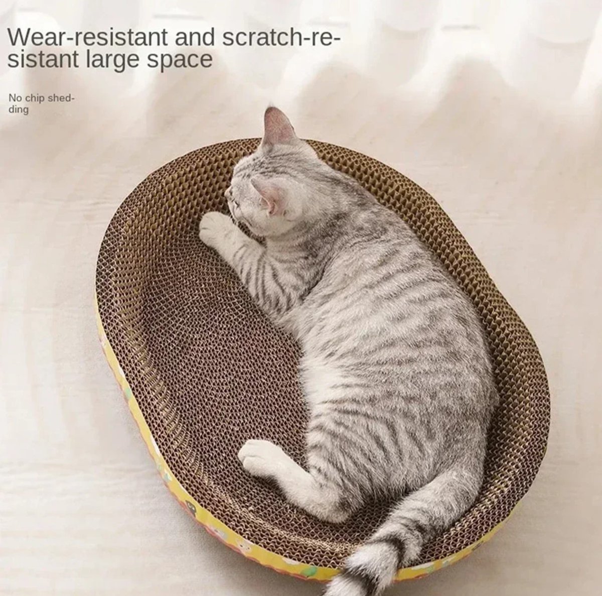 💥ON SALE TIL JUNE 26th!!
The Oval Cat Scratching Board Nest has a stylish and functional design that will keep your feline friend entertained while protecting your furniture.

🛒fluffycompanions.com/product/oval-c…

#cattoy
#cataccessorie...