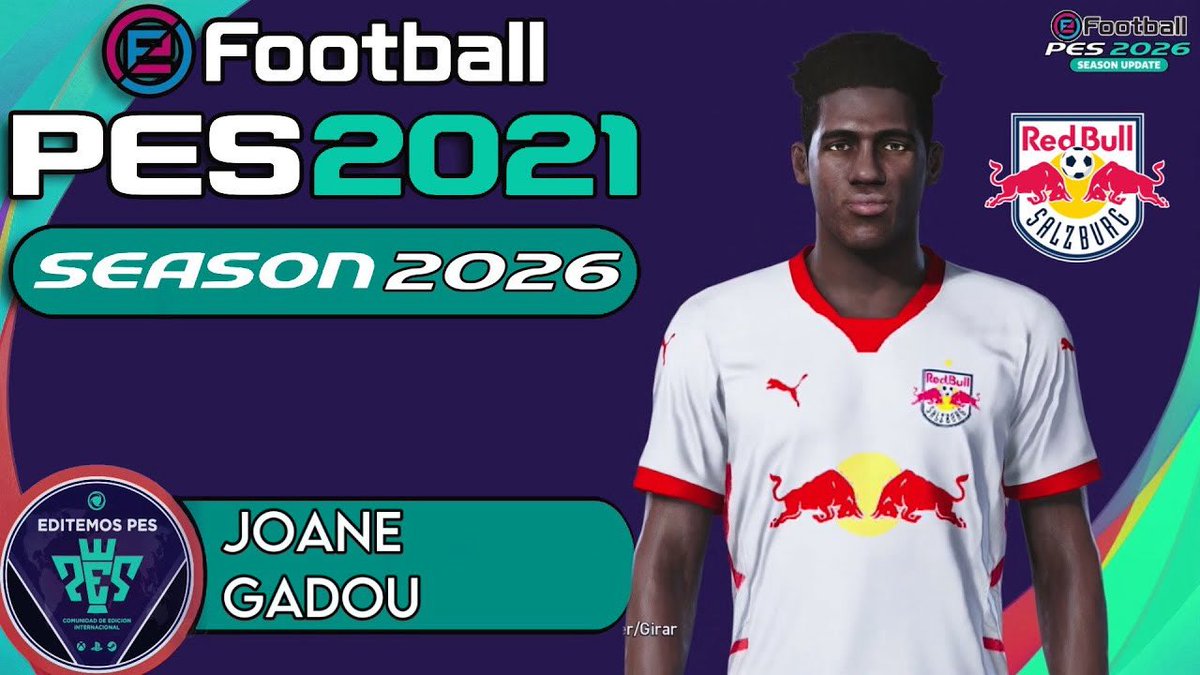 ⚽️eFootball PES: Season 2026 | COMO CREAR A JOANE GADOU | Tutorial Compl... youtu.be/-c1bRCL5TWs?si… vía <a href="/YouTube/">YouTube</a>

<a href="/EditemosPES/">Editemos PES</a>