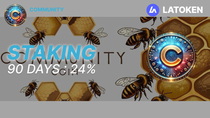 🏆 Stake COMMUNITY and Earn 24% APY on LATOKEN!

🔹90 DAYS: 24% APY

📲 START STAKING - latoken.com/staking/fixed/…