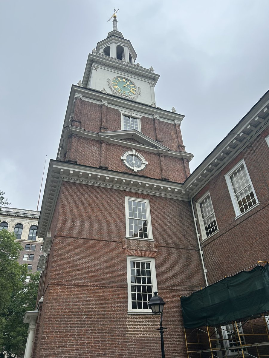 A day focused on the Declaration of Independence warrants a field trip to the room where it happened! #NCCed