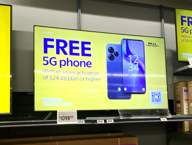Jeff Moore (@wave7jeff) on Twitter photo The new Blu View Speed Ultra is free from Walmart Family Mobile with in-store activation at Walmart, per new Wave7 Research prepaid report. We took this pic on 6/4 at a California Walmart. Progress for <a href="/BLU_Products/">BLU Products</a> and for Verizon's Walmart Family Mobile brand. The new Blu View Speed Ultra is free from Walmart Family Mobile with in-store activation at Walmart, per new Wave7 Research prepaid report. We took this pic on 6/4 at a California Walmart. Progress for <a href="/BLU_Products/">BLU Products</a> and for Verizon's Walmart Family Mobile brand.
