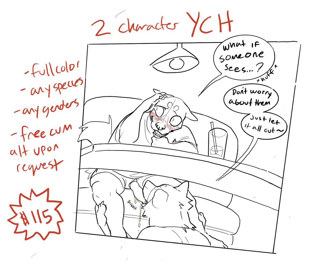 Under the table YCH
dm for a slot!