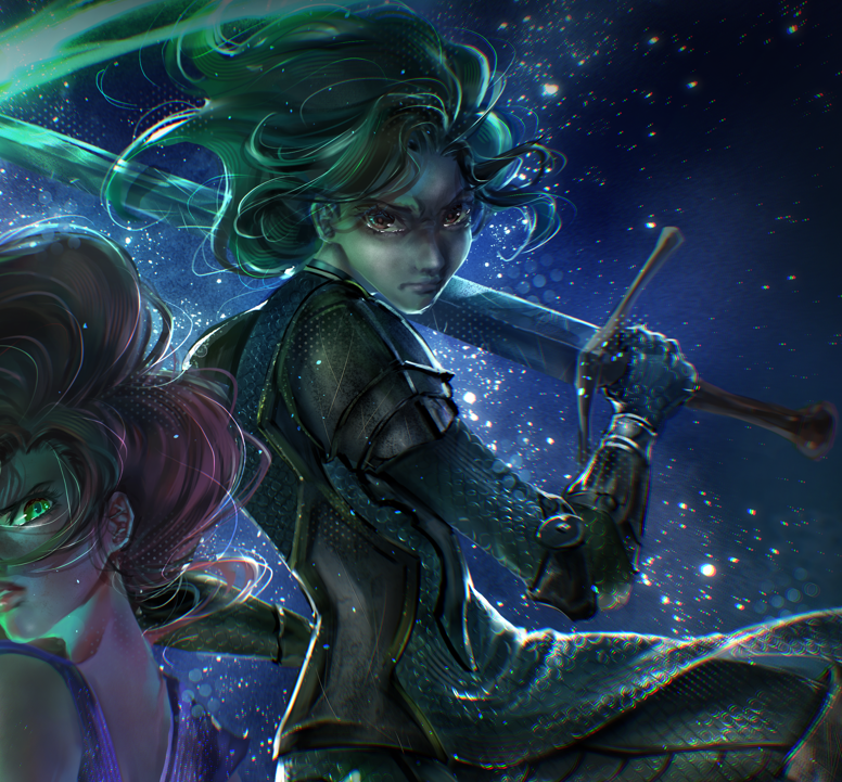 ricasensei_art's tweet photo. ✨ This is a fanart I made of a really nice tv series, Willow! ✨ I didn't know the story, so I went to it completely on the dark and what was my surprise when I found myself having fun with the characters and actually enjoying the story! xD 
#animetiktok #willowseries #fanart https://t.co/PJ8UiIXoI8