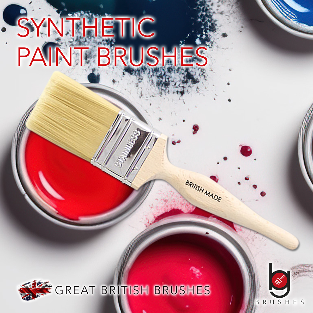 🚀 Synthetic Paint Brushes shoot back to the top of the sales charts! 📈
It’s been a massive week for our synthetic #paintbrushes this last week
 #Britishmade Professional Painter range - easy to use, giving an excellent finish with no bristle loss
beegeebrushes.com/synthetic-brus…
