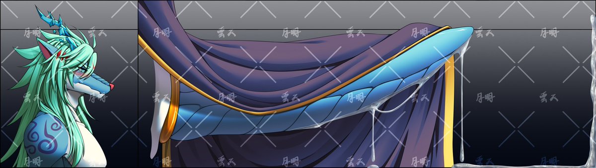 肉棒记录员
＊＊＊
“叮当”一声，店门被推开，一个穿着清凉的龙人青年走了进来
“你好…”青年红着脸的四处张望，“我…我是来做记录的”
“好的，麻烦把衣服脱光”
“…可不可以不脱…”只见他把胯前的布掀开，肉棒从生殖腔露出来的瞬间又将布盖了上去，“就这样拍…”
看来记录肉棒什么的对他来说确实羞耻了些😋