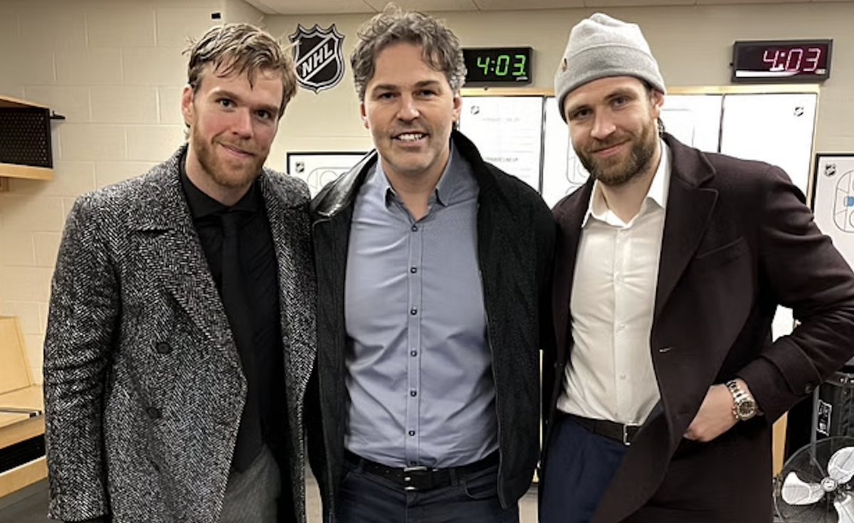 "I can see the God in him."

Fun talking to Jaromir Jagr about Connor McDavid, the Panthers, and old guys playing young: tinyurl.com/3aytkuwj