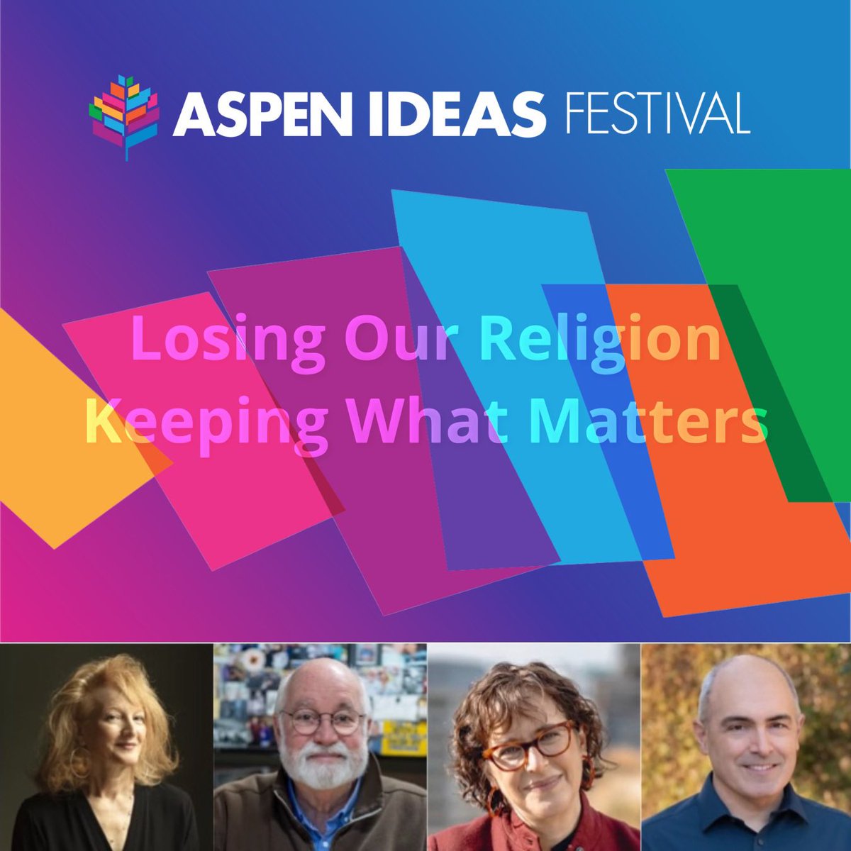 David DeSteno (@daviddesteno) on Twitter photo Religion has shaped lives for millennia. As society becomes more secular, what are we in danger of losing? Are there ways to reconstruct the wisdom contained in those traditions? I’m excited to moderate a discussion <a href="/aspenideas/">Aspen Ideas</a> with <a href="/kristatippett/">Krista Tippett</a>, <a href="/FrGregBoyle/">Father Gregory Boyle</a> & <a href="/rabbishira/">Rabbi Shira Stutman</a> 🧵 Religion has shaped lives for millennia. As society becomes more secular, what are we in danger of losing? Are there ways to reconstruct the wisdom contained in those traditions? I’m excited to moderate a discussion <a href="/aspenideas/">Aspen Ideas</a> with <a href="/kristatippett/">Krista Tippett</a>, <a href="/FrGregBoyle/">Father Gregory Boyle</a> & <a href="/rabbishira/">Rabbi Shira Stutman</a> 🧵