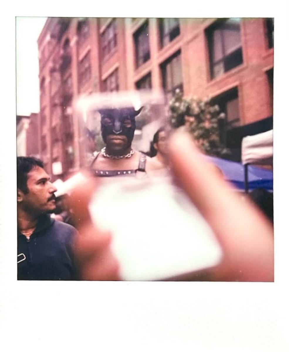 The magician, <a href="/rudepolaroids/">Rude Boy</a> , took this shot of me at Folsom East, yesterday. 

It’s already one of my new favorite photos! 🙌🏾🙌🏾🙌🏾
Gah! 🤯😲😌