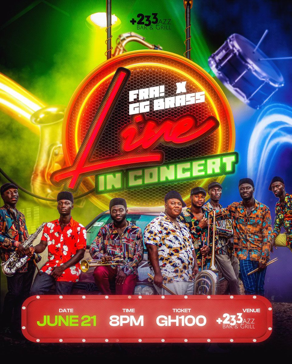 See y’all on Saturday 🔥🔥🔥🔥

Call or text this number  0245287140 to reserve or purchase your advance tickets