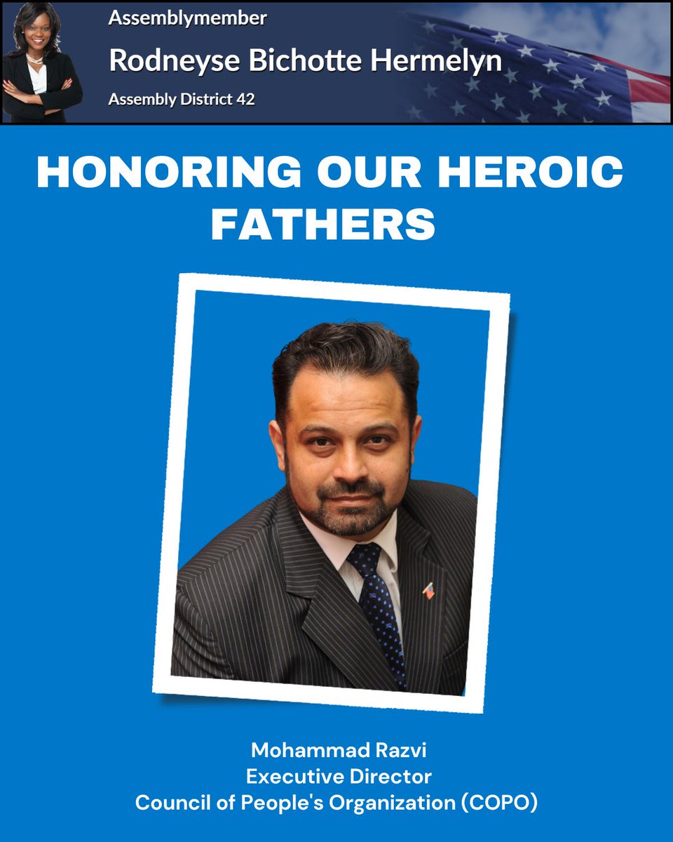 NYSBichotteHerm's tweet image. Honoring Our Heroic Father-Figures Well Beyond Father’s Day
While Father’s Day has passed, the responsibility and immense impact of fathers and father-figures is non-stop.
That’s why we are not limiting our Father’s Day recognitions to one day out of the year - today, I’m…