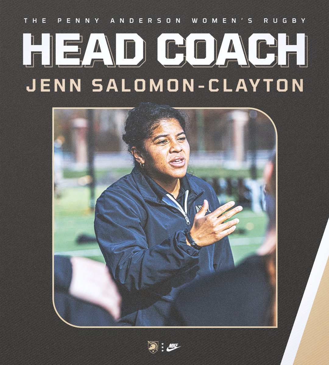 Congratulations to Jenn Salomon-Clayton on her promotion as The Penny Anderson Women's Rugby Head Coach! 👏👏👏

Read more 🔗➡️ goarmywestpoint.com/news/2025/6/16…

#GoArmy
