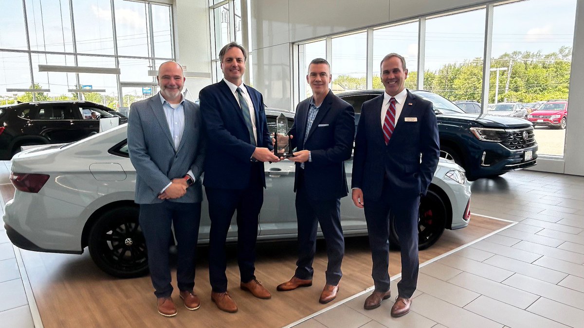 Congratulations to Kelly Volkswagen for being named the Top Performing Certified Pre Owned Dealer in the Northeast Region for 2024 by <a href="/VW/">Volkswagen</a>   North America - for the 6th year in a row!