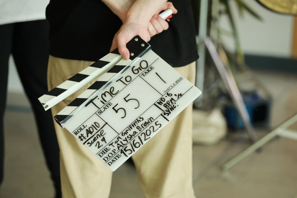 Representing the GOAT aka John Cassavetes on set this weekend whilst directing 'Time to Go'. 4/6 days done - can't wait to show you all the results of our hard work! 🎬