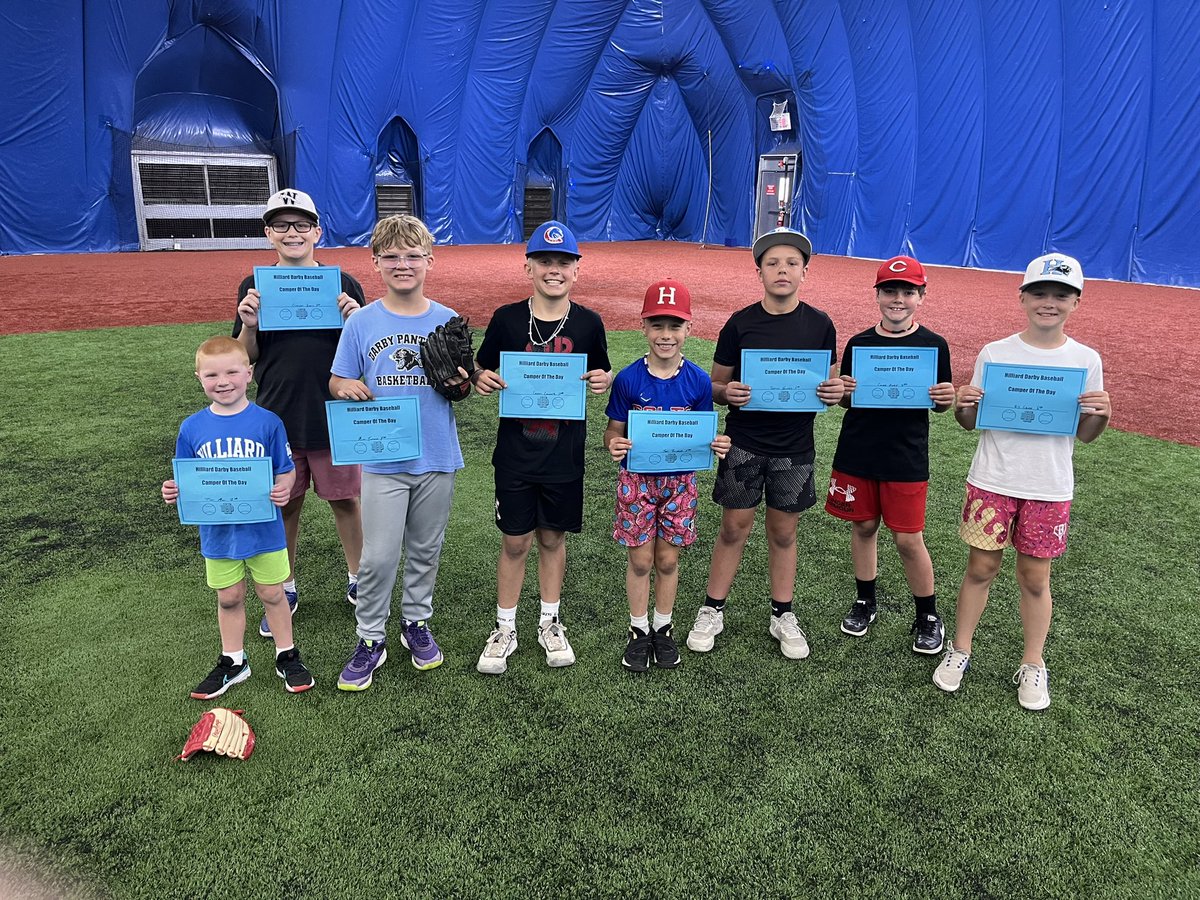 Congrats to our campers of the day
A lot of cage bombs and glove gloves