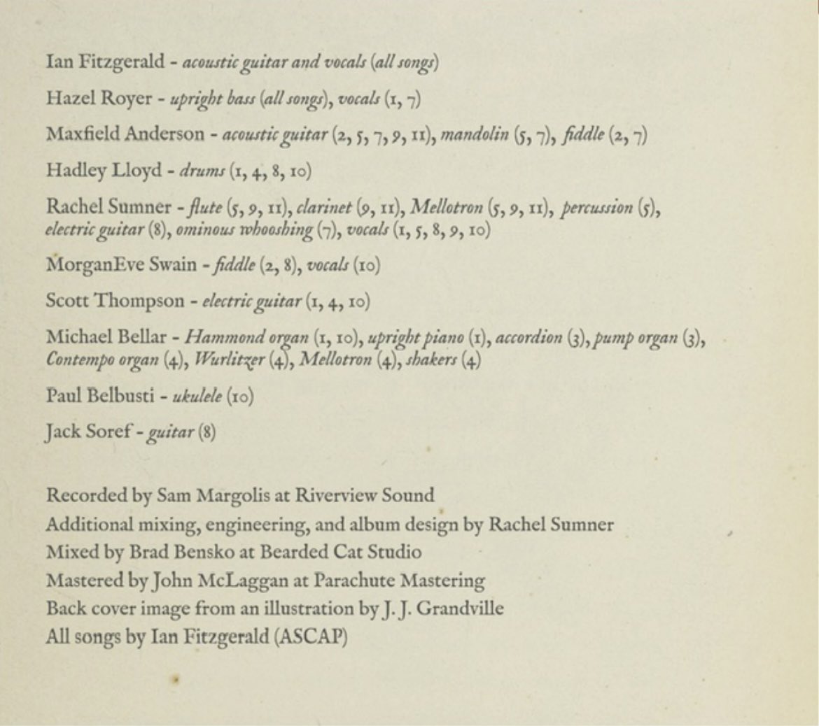 Ian Fitzgerald (@fitzgeraldian) on Twitter photo My new album is out now. I hope you'll give it a listen. My new album is out now. I hope you'll give it a listen.
