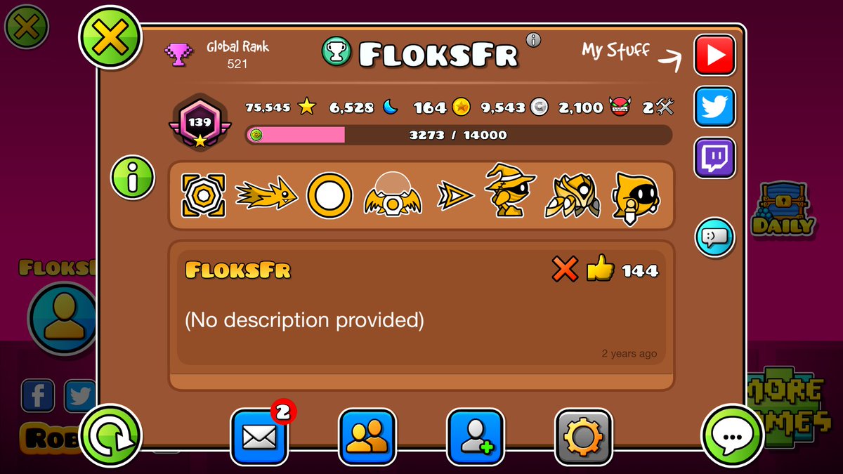 Recahed 2100 Demons On Stream Today !😈 Thank you so much for everyone who came !!